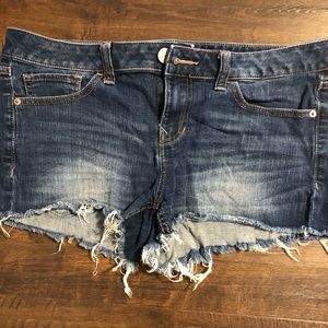 Express Cut Off Demin Shorts